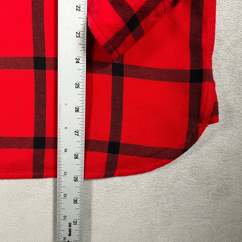 Topo Designs Mens Large Mountain Shirt Heavyweight Organic Cotton Flannel Plaid - Picture 7 of 8